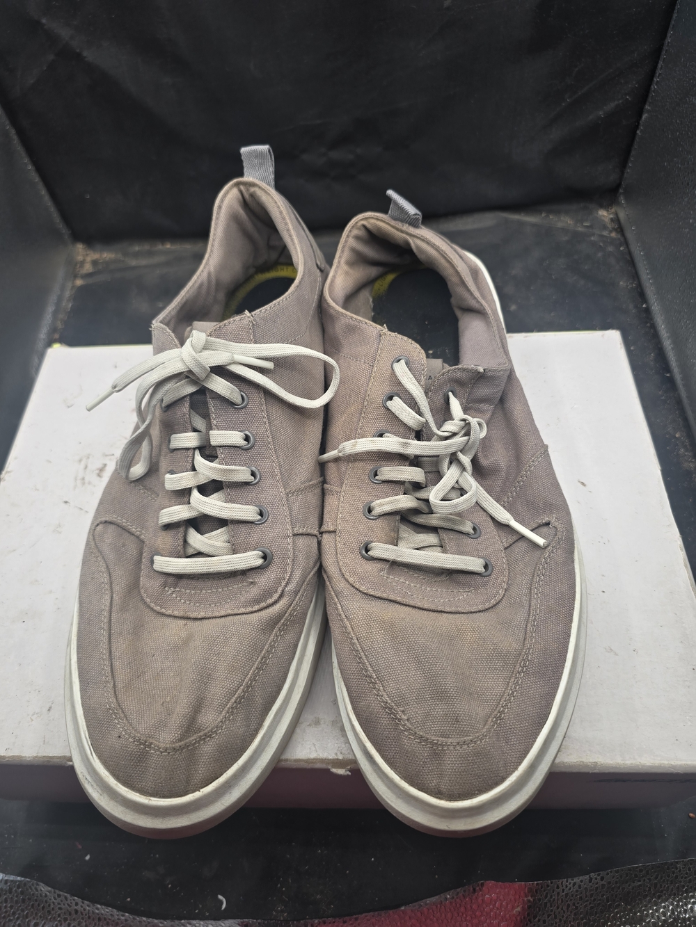 Casual‎ Men's Canvas Sneakers - Taupe